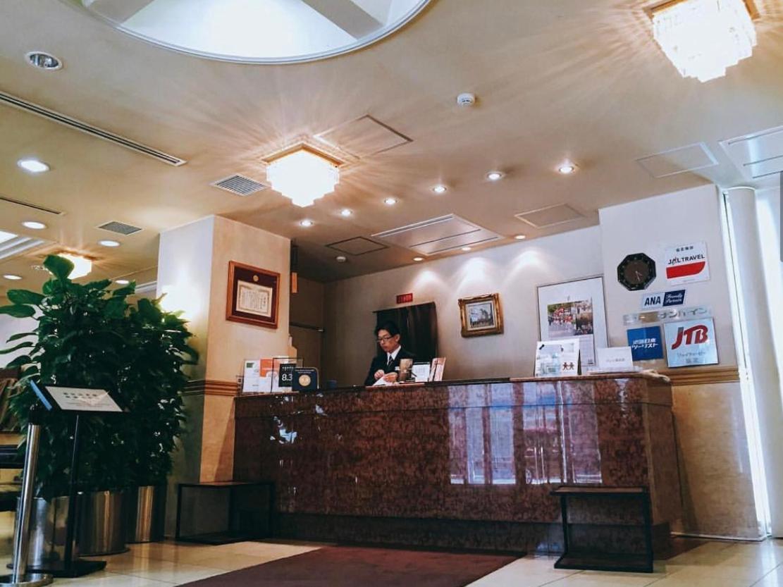 Nisshin Namba Inn Osaka Exterior foto